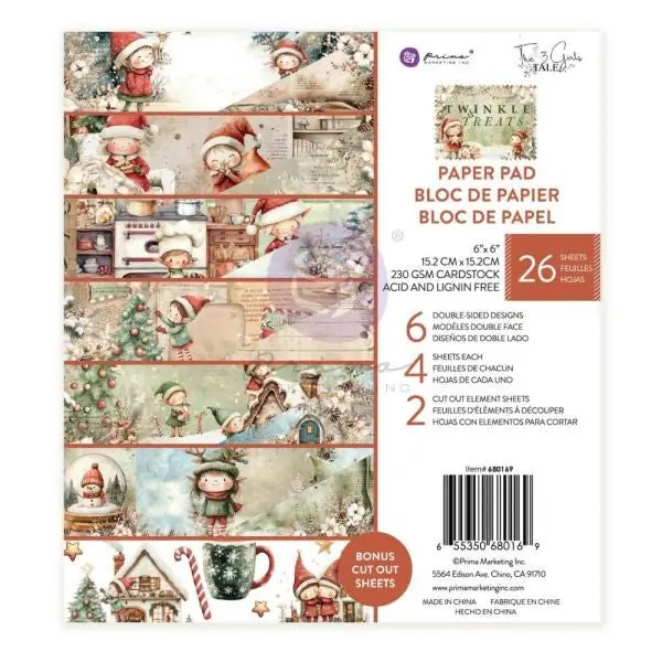 Twinkle & Treats - 6X6 Paper Pad 1