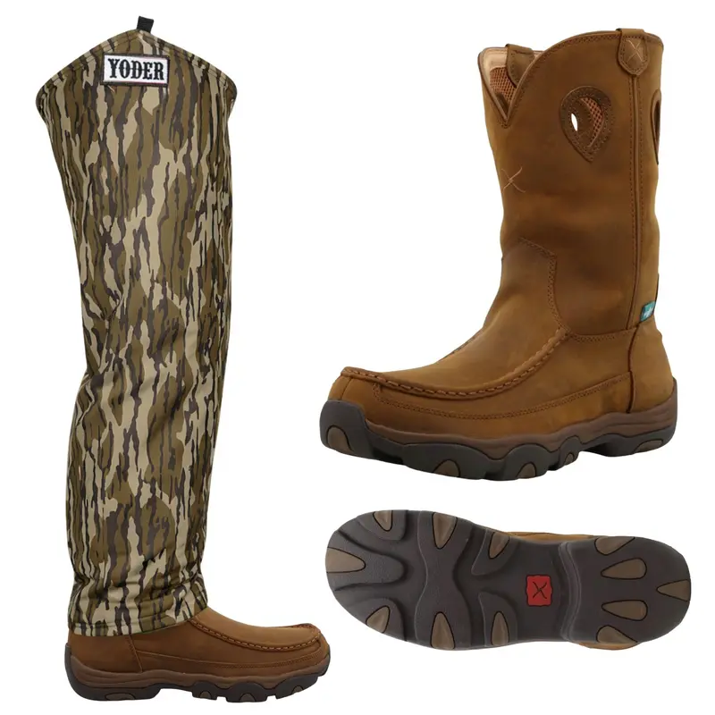 Twisted X Boots With Yoder Bottomland Chaps 1