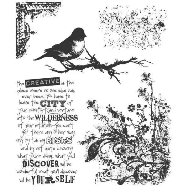 Urban Tapestry - Cling Stamps 1