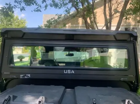 Usa Windshield - Polaris General Glass Rear 1