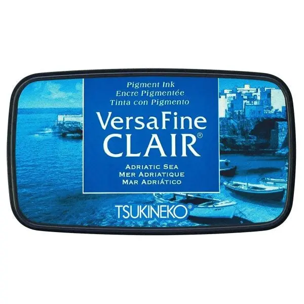 Versafine Clair Ink Pad - Adriatic Sea 1
