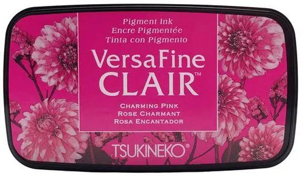 Versafine Clair Ink Pad - Charming Pink 1
