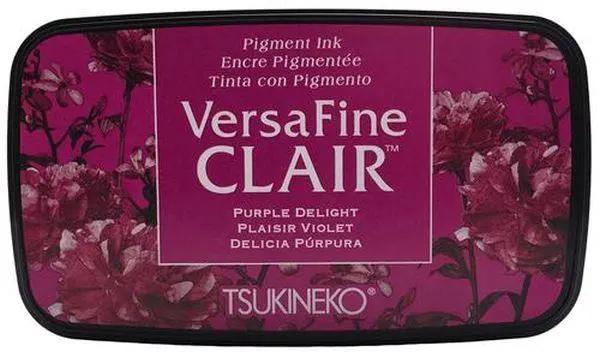 Versafine Clair Ink Pad - Purple Delight 1
