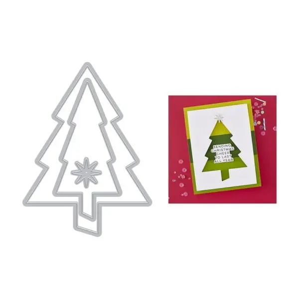 Very Merry Collection - Festive Tree Dies 1