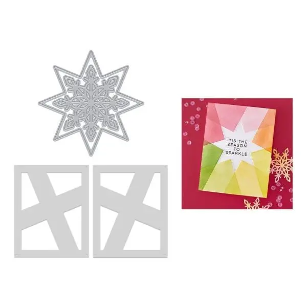 Very Merry Collection - Star Die & Stencil Bundle 1