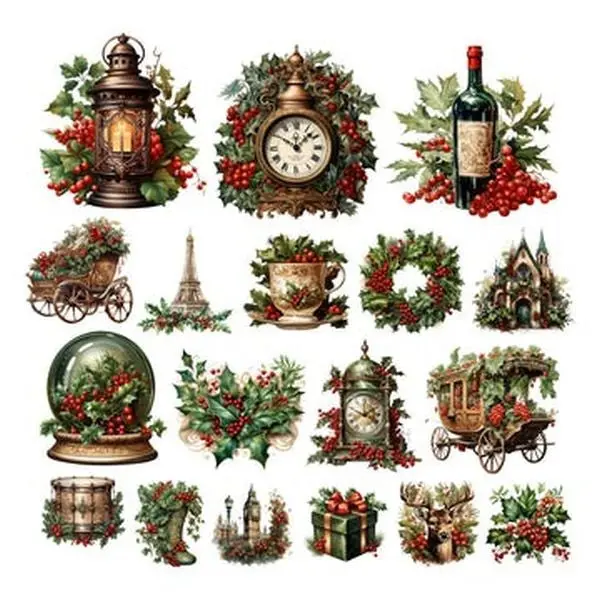 Victorian Christmas - Ephemera 1