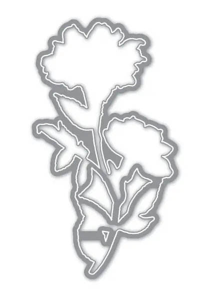 Victorian Petals Coordinating Die 1