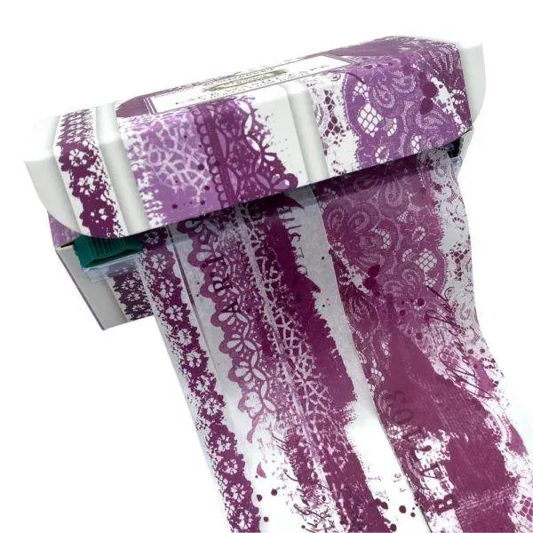 Vintage Bits - Lace Wahi Tape - Eggplant 1