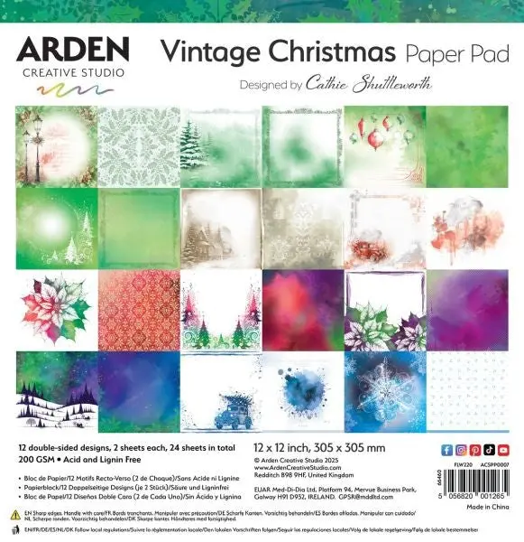 Vintage Christmas - 12X12 Collection Pack 1
