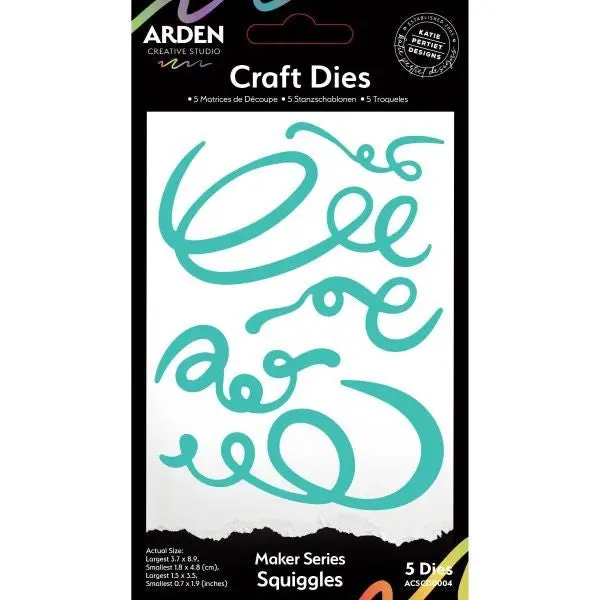 Vintage Makers - Dies - Squiggles 1