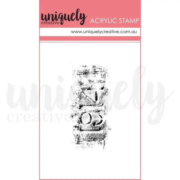 Vintage Numbers Mark Making Mini Stamp 1