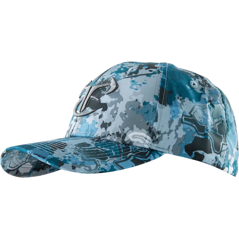 Viper Aqua/December Sky Logo Cap 1