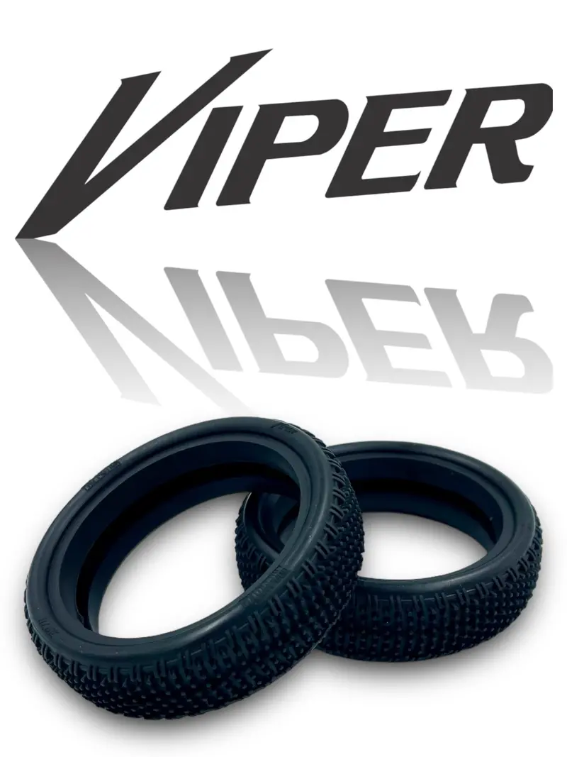 Viper Lp 2Wd Slim Front Carpet Tire 1
