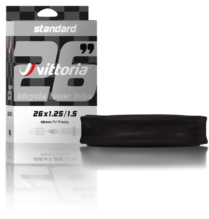 Vittoria Mtb Standard Schrader 48Mm Butyl Inner Tube 1