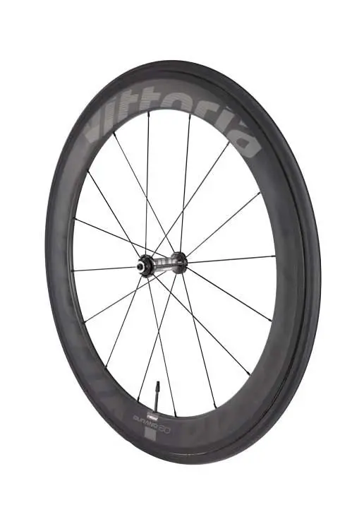 Vittoria Qurano 60 Carbon Tubular G+ Road Bike Wheel 1