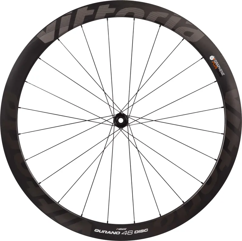 Vittoria Qurano Disc 46C Carbon Clincher G+ Road Bike Wheel 1