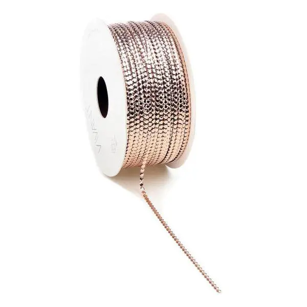 Vivant Circle Rose Gold Metallic Cord 1