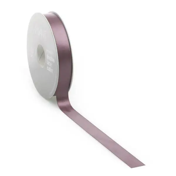 Vivant Double Face Satin Old Rose Ribbon 1