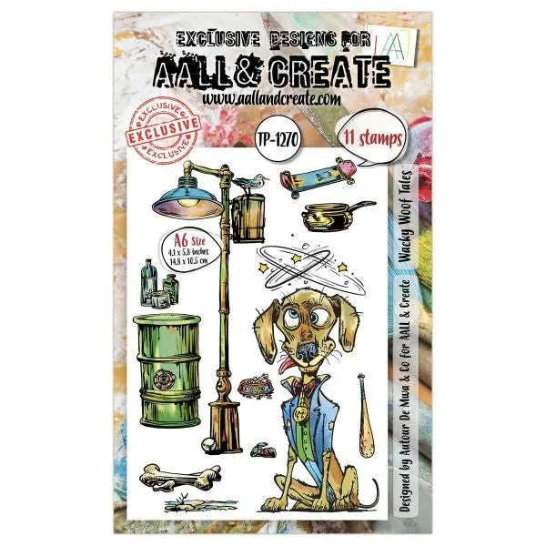 Wacky Woof Tales - Clear Stamps 1