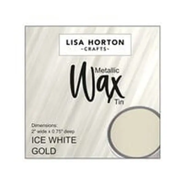 Water Based Wax - Ice White Gold 1