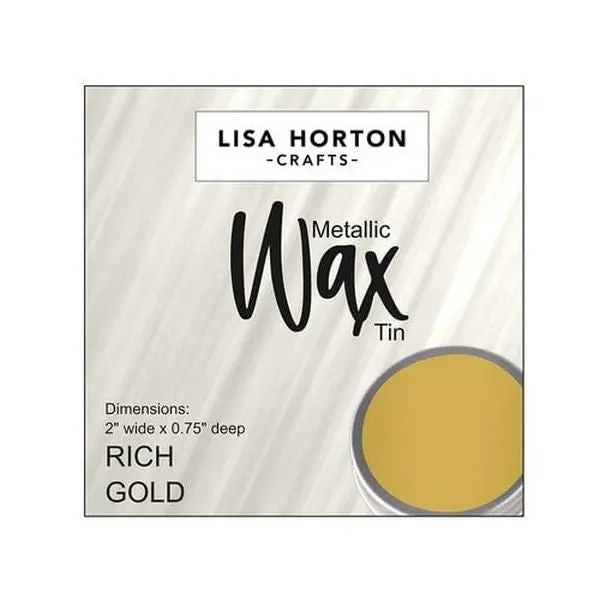 Water Based Wax - Rich Gold 1