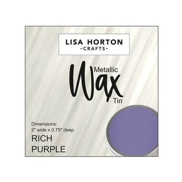Water Based Wax - Rich Purple 1