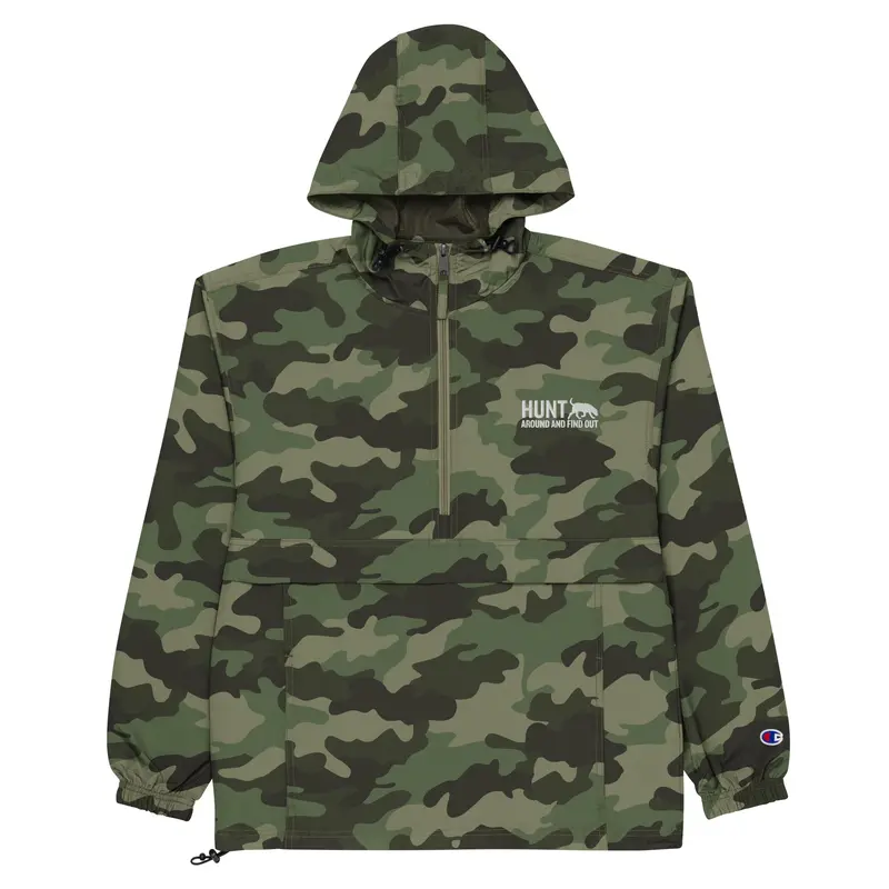 Water-Resistant ‘Hunt Around and Find Out’ Hunting Jacket