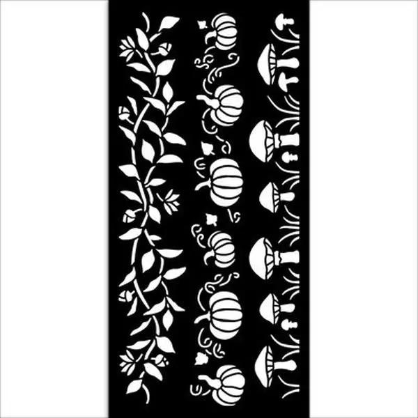 Whispering Woods - Stencil - 3 Stripes 1
