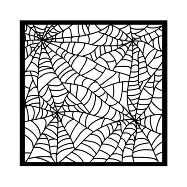 Whispering Woods - Stencil - Spider Pattern 1