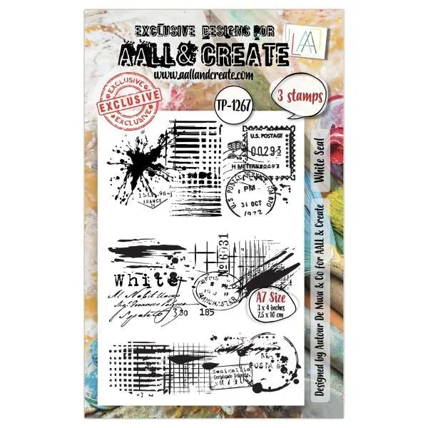 White Seal - Clear Stamps 1
