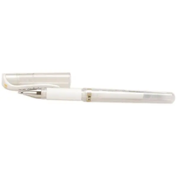 White Uniball Gel Pen 1