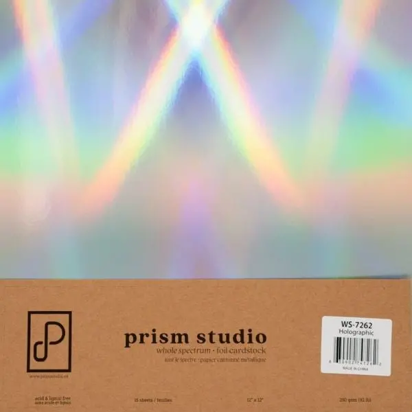 Whole Spectrum Foil Cardstock - Holographic 1