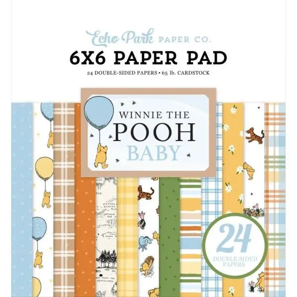 Winnie The Pooh Baby - 6X6 Paper Pad 1