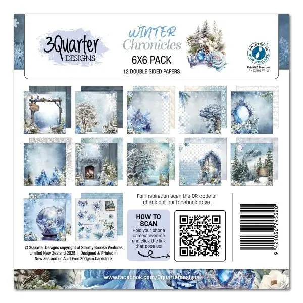 Winter Chronicles - 6X6 Collection Pack 1