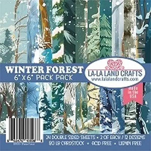 Winter Forest - 6X6 Paper Pack 1