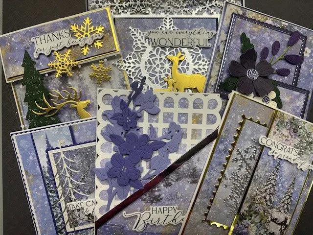 Winter Forest - December 2025 Card Kit 1