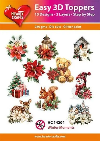 Winter Moments - Easy 3D Toppers 1