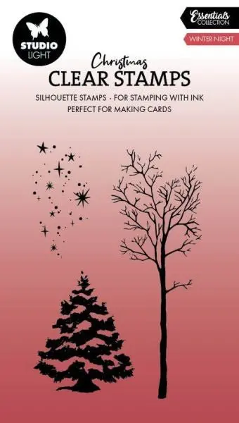 Winter Night - Clear Stamps 1