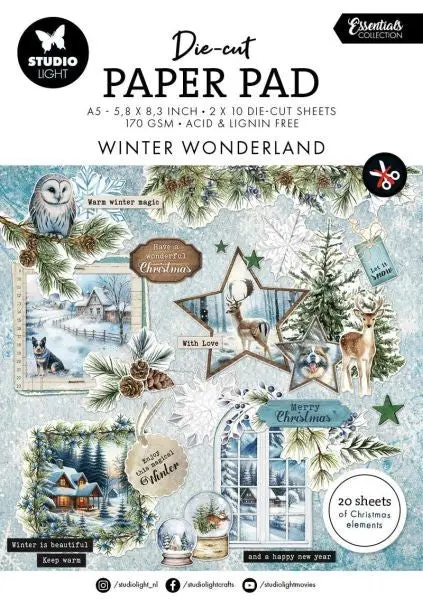 Winter Wonderland - Die Cut Paper Pad 1
