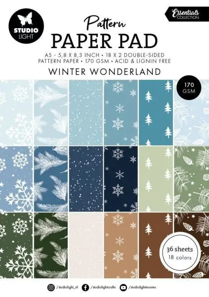 Winter Wonderland Essentials - Pattern Paper Pad 1