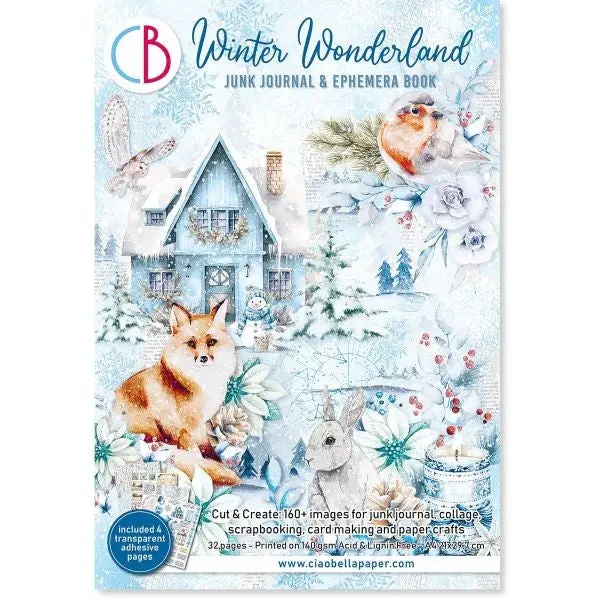Winter Wonderland  - Junk Journal & Ephemera Book 1