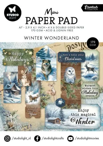 Winter Wonderland - Mini Paper Pad 1