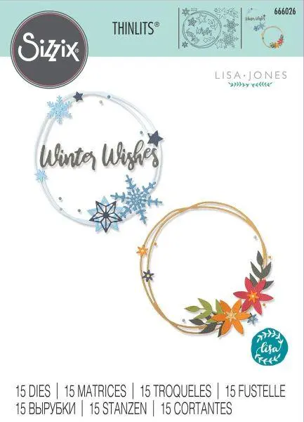 Winter Wreath - Thinlits Dies 1