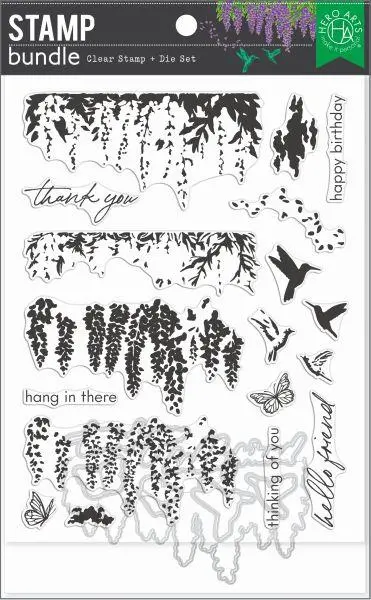 Wisteria - Layering Stamp And Die Set 1