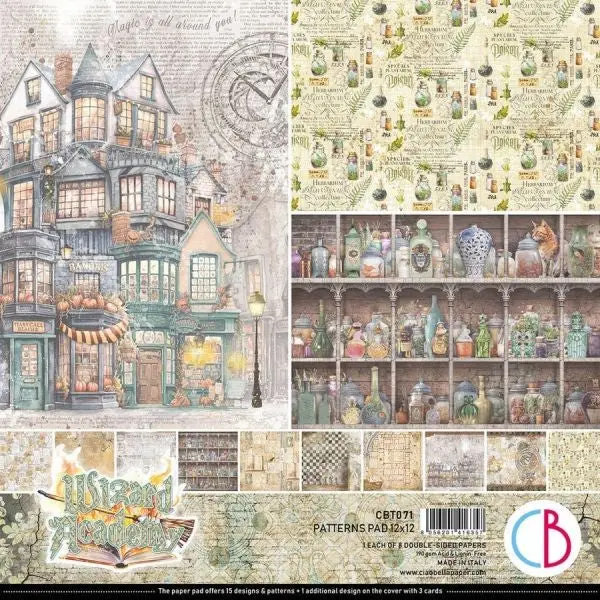 Wizard Academeny - 12X12 Patterns Paper Pack 1