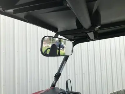 Wolverine X-2, X-4 And Rmax, 13" Wide Panoramic Rear View Mirror 1