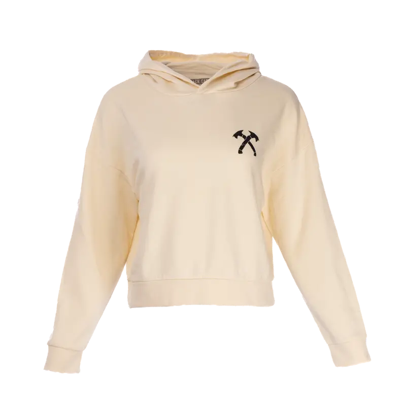 Women's Crossed Hawk Light Weight Hoodie 1