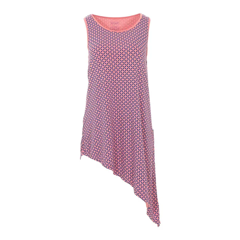 Women's Print Side-Tailed Tank 1