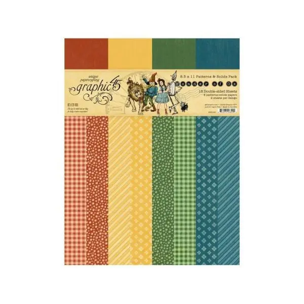 Wonder Of Oz - 8.5X11 Patterns & Solids Collection Pack 1