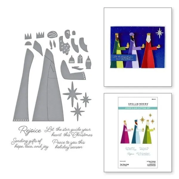 Wonderland Collection - The Three Magi Stamp & Die Set 1